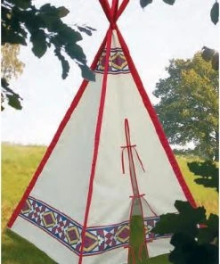 Shop-halona Tipi, Indianerzelt Kleiner Büffel Zelt F. Indianer Spielzelte