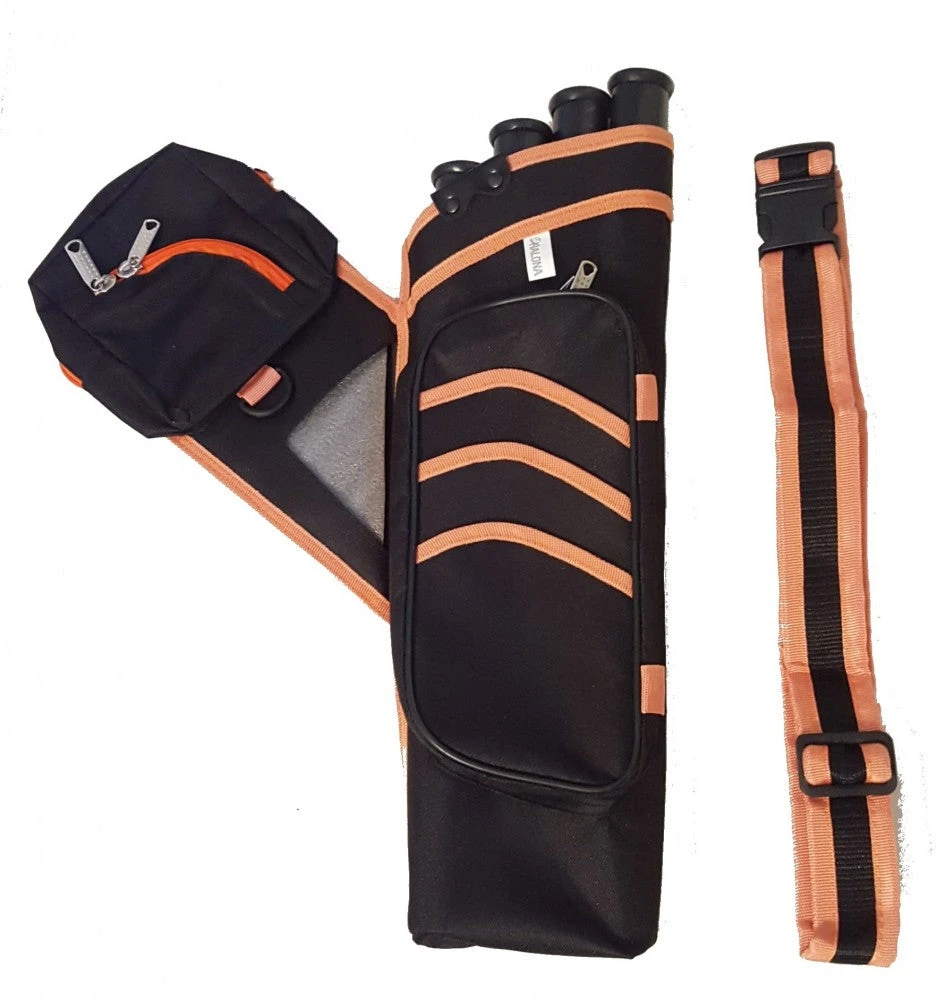 Shop-halona Seitenköcher 4 Tube Mit Gürtel, Köcher Black.bulls F. Bogensport, Gürtelköcher 3 Shop-halona Seitenköcher 4 Tube Mit Gürtel, Köcher Black.bulls F. Bogensport, Gürtelköcher