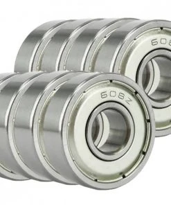 Shop-halona ABEC 11 Kugellager Für Inliner, 608 Z Verchromter Stahl 8er Set Rollen & Kugellager