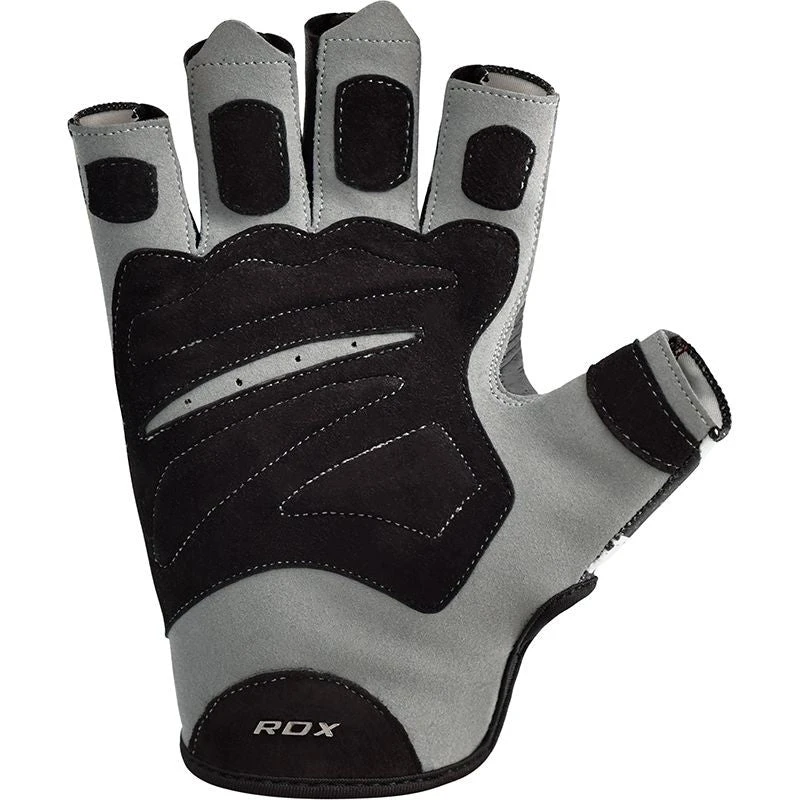 Shop-halona RDX F11 Bobybuilding Gym Handschuhe Weiß 5 Shop-halona RDX F11 Bobybuilding Gym Handschuhe Weiß