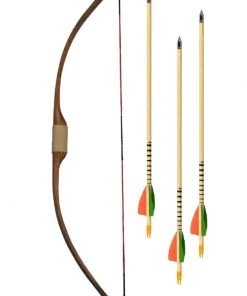 Shop-halona Langbogen Halona Bogenset Junior Sportbogen Inkl.3 Pfeile Dschunken-Holz 9 Shop-halona Langbogen Halona Bogenset Junior Sportbogen Inkl.3 Pfeile Dschunken-Holz