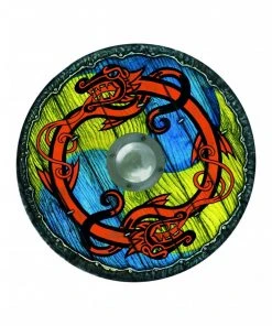 Shop-halona Rollenspiele Wikinger Schild, Holzschild, Wikingerschild VAH