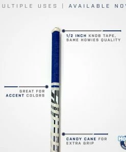 Shop-halona Howies Knauf Tape - Knob Für Eishockeyschläger Weiss 12mm - 9,1m