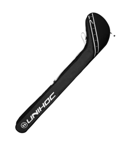 Shop-halona Floorball Schlägertasche Unihoc TACTIC Junior 80-87cm Schwarz/weiss