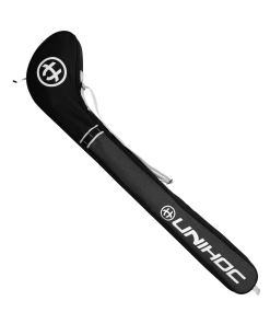 Shop-halona Floorball Schlägertasche Unihoc TACTIC Senior 92-104cm Schwarz/weiss