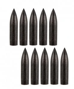 Shop-halona Bogensport 10x Bullet Pfeilspitze F. Sportpfeile Bucktrail Spitze F. Holzpfeil 5/16-11/32