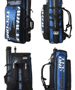 Shop-halona Rucksack F. Bogensport, Recurvebogen Tasche Avalon Tec One Blau