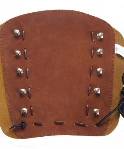 Shop-halona Armschutz Traditionell F. Bogenschiessen, Black.bulls Aus Leder, 709