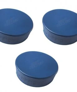 Shop-halona 3x Puck Junior Blau Eishockey Puck F. Kinder