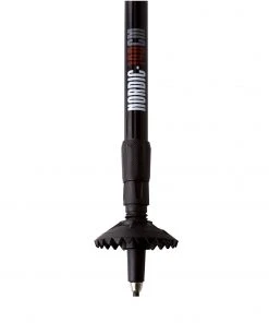 Schreuders Sport Wanderstock Nordic Walking Stöcke Verstellbar Aluminium, Schwarz Rot Grau Fitness