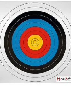 Shop-halona Zielscheiben 10x FITA Scheibenauflage 80cm, Zielscheibe, Bogenschießen, Sportbogen Auflage