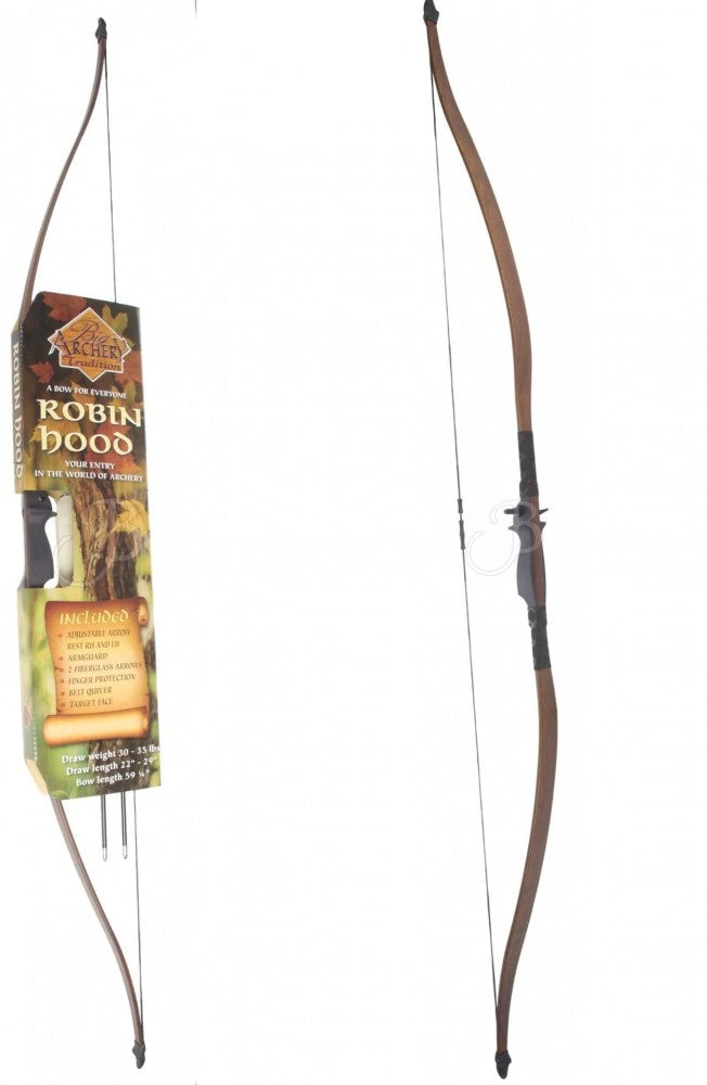 Shop-halona Recurvebogen SET Robin Hood Big Tradition Senior Wood 3 Shop-halona Recurvebogen SET Robin Hood Big Tradition Senior Wood