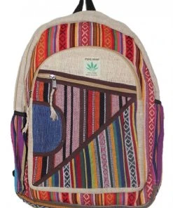 Shop-halona Natur & Trend Rucksack Nepal Hand Made Cultbagz Multi Colors