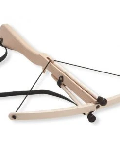 Shop-halona Armbrust Aus Holz, Historisch, 56x50 Cm, Kinderarmbrust Inkl. 2 Pfeile