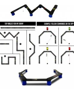 Shop-halona Zubehör Training MMy Enemy Pro Stickhandling Training Aid 3,2m, Equipment, Puck Control