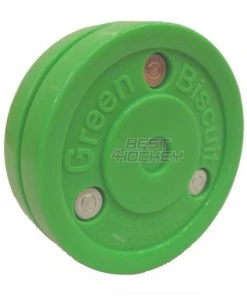 Shop-halona Green Biscuit Trainingspuck F. Eishockey, Hockey Puck Asphalt