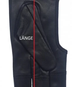 Shop-halona Bogenhandschuh Halona Full Black.bulls PX803 Bogensport