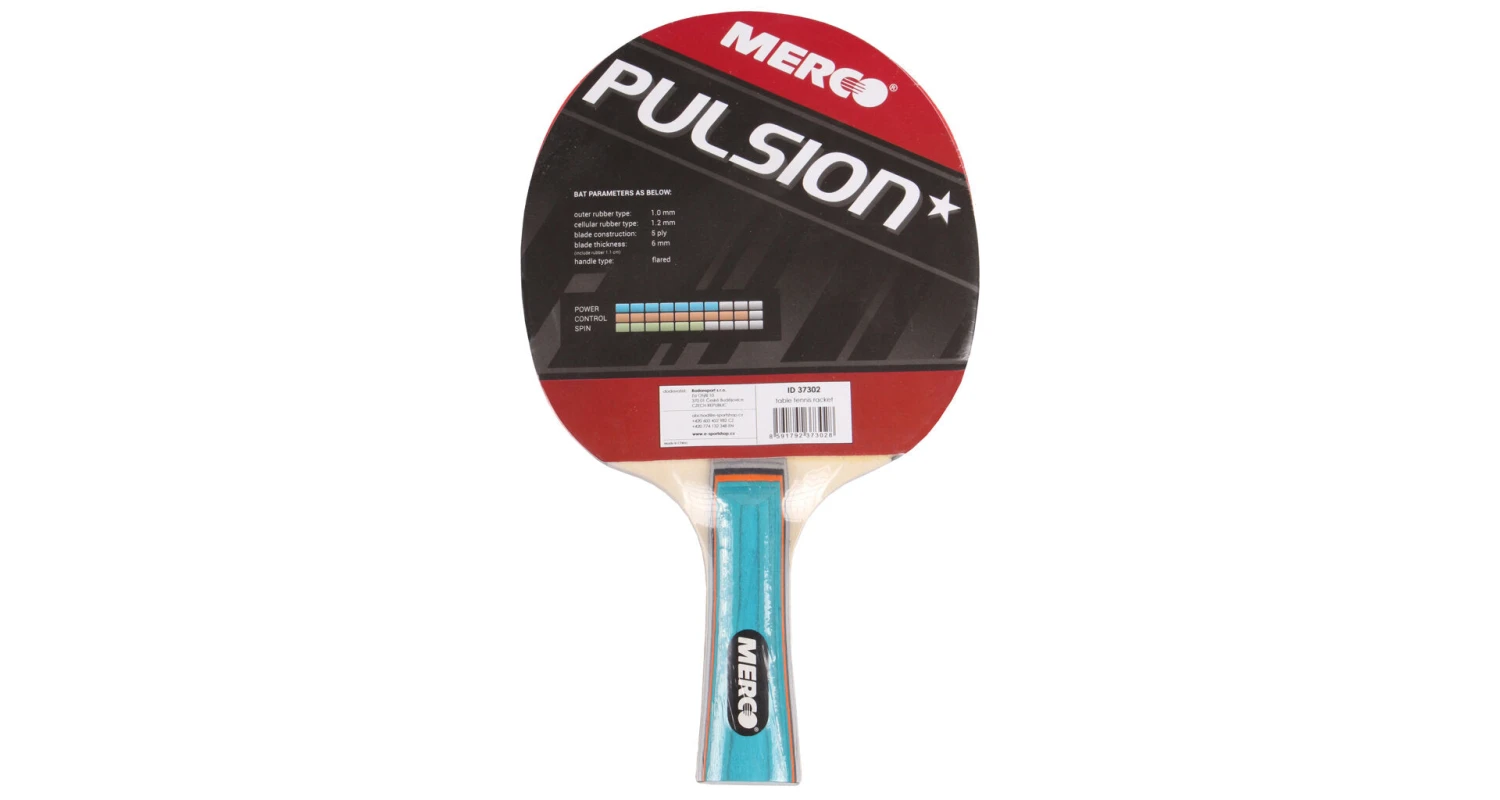 Teamsport Pulsion Tischtennisschläger Merco Mit Holzstiel 2 Teamsport Pulsion Tischtennisschläger Merco Mit Holzstiel