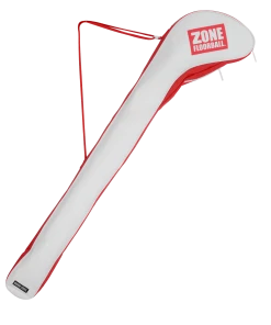 Shop-halona Schlägertasche Zone Floorball ALMIGHTY Weiss/rot Senior 92-104cm