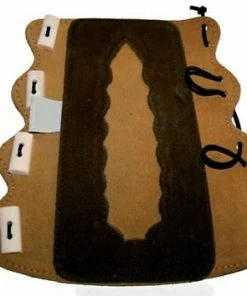 Shop-halona Armschutz Aus Leder Traditionell 21x16 Cm, F. Bogensport Halona