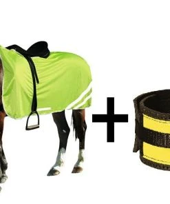 Shop-halona Sicherheitset Pferd, Leuchtgamaschen Und Reflex-Sicherheitsdecke 135 Cm Reitsport