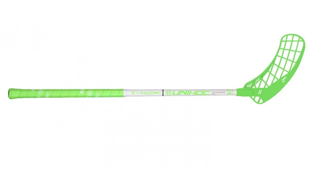 Shop-halona Floorballschläger Junior Youngster 36 Neon Grün/weiss 75cm 4 Shop-halona Floorballschläger Junior Youngster 36 Neon Grün/weiss 75cm