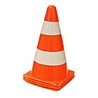 Shop-halona Spiele Eduplay 4er SET Markierungskegel, Strassenkegel, Kegel Für Kinder Orange/weiss