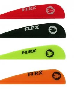 Shop-halona Bogensport Fletches Pack 40 Stück Vanes F43P Flex 43mm Pfeilefedern