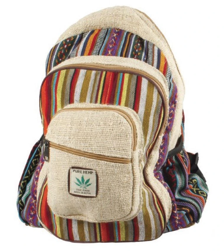 Shop-halona Natur & Trend Rucksack Nepal Hand Made Cultbagz Multi Pocket 3 Shop-halona Natur & Trend Rucksack Nepal Hand Made Cultbagz Multi Pocket