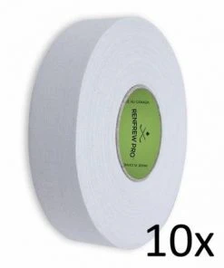 Shop-halona Tape Eishockey 10x Renfrew Pro Schlägertape 24mm X 45m Weiß