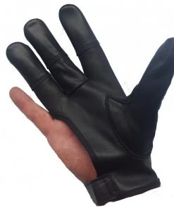 Shop-halona Bogenhandschuh Halona Full Black.bulls PX803 Bogensport