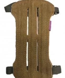 Shop-halona Armschutz Wildleder Schwarz F. Unterarm Ventiliert 3013B