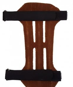 Shop-halona Armschutz F. Bogensport, Black.bulls, Ventiliert Aus Leder, Unterarmschutz