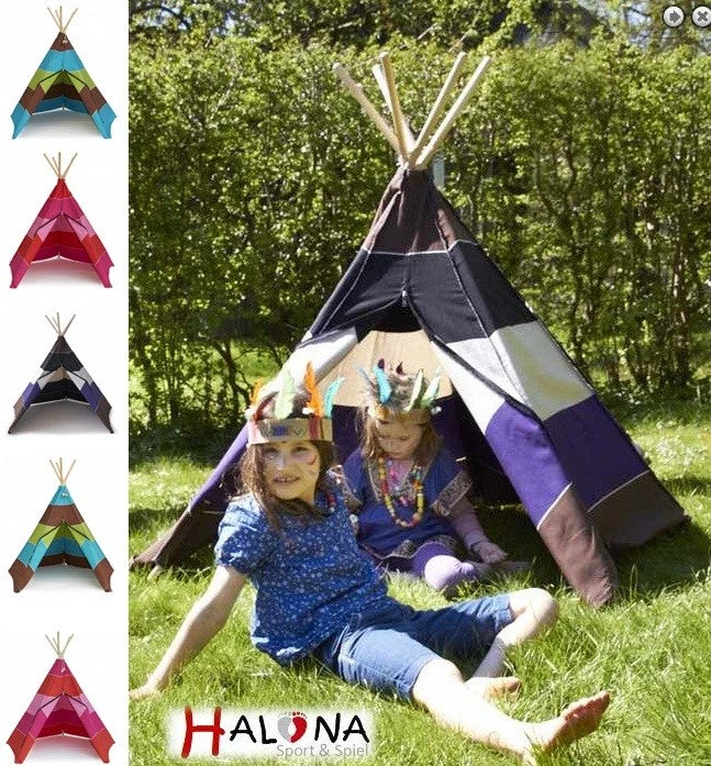 Shop-halona Torwartmaske Tipi, Indianerzelt Baumwolle, Spielzelt, Spielhaus F. Kinder 4 Shop-halona Torwartmaske Tipi, Indianerzelt Baumwolle, Spielzelt, Spielhaus F. Kinder