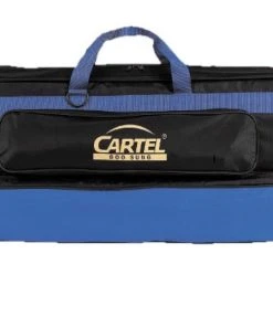 Shop-halona Bogensport Bogentasche Cartel Pro Recurve Schwarz/blau 85x28 Cm