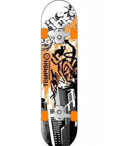 Shop-halona Inliner Und Skateboard Skateboard STREET_BOSS C, Junior Komplettboard, 78x20 Cm