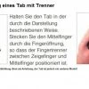 Shop-halona Fingertab, Fingerschutz Mit Trenner RH Und LH Gr. S-L F. Bogensport