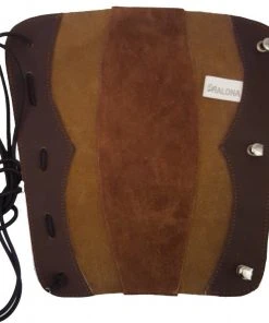 Shop-halona Armschutz Traditionell Black.bulls F. Bogensport 22x18 Cm Aus Leder