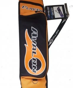 Shop-halona Avalon Seitenköcher LH Classic 3 Tubes Orange Bogensport
