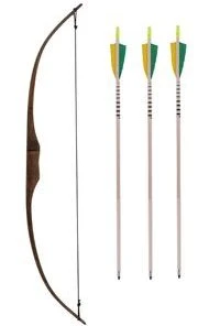 Shop-halona Bearpaw Kinderbogenset, Sportbogen F. Kinder, 3 Sportpfeile, Pfeil Und Bogen