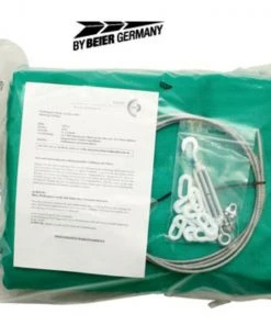 Shop-halona Pfeilfangnetz SET Beier 3,5 X2,85 Extra Stark Grün