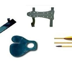 Shop-halona Bogensportset Halona, Köcher, Pfeile, Armschutz, Fingerschutz S Jugend