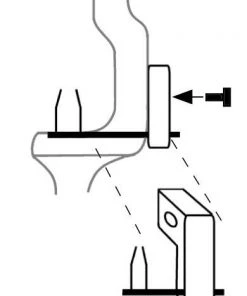 Shop-halona Pfeilauflage SET Cartel Hunter REC RH/LH Und Halona Befestigungsschraube Pfeilauflagen