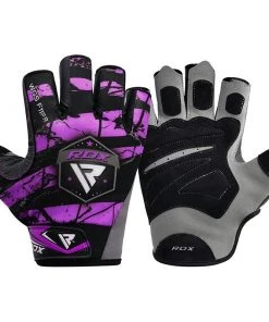 Shop-halona RDX F11 Bobybuilding Gym Handschuhe Sumblimation Purple S-L