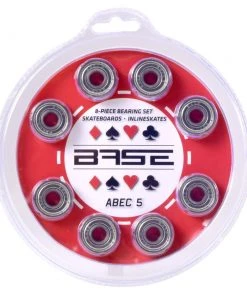Shop-halona Rollen & Kugellager BASE Kugellager ABEC 5 - 8er Blister Pack Für Inliner