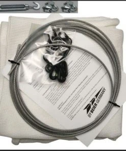 Shop-halona Pfeilfangnetz Beier 3,5 X2,75 SET Weiß