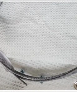 Shop-halona Pfeilfangnetz JVD Weiß 3x3 Meter Bogensport