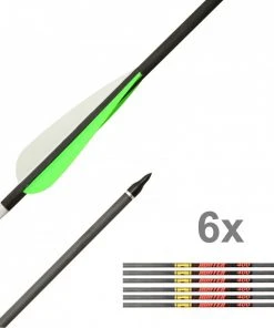 Shop-halona 6x Carbonpfeil Gold Tip Black Hunter 30 Zoll Spine 340 Bogensport 7 Shop-halona 6x Carbonpfeil Gold Tip Black Hunter 30 Zoll Spine 340 Bogensport