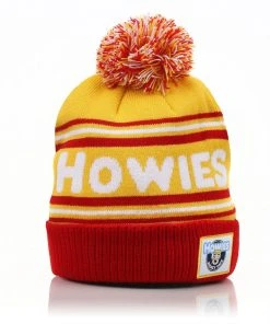 Shop-halona Beanie Howies Eishockey Alberta Clipper Mütze Rot/gelb Howies Hockey