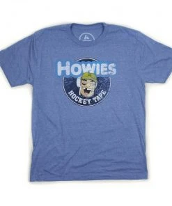 Shop-halona T-Shirt Howies Hockey Hometown Vintage Blau, Eishockdey T-Shirt